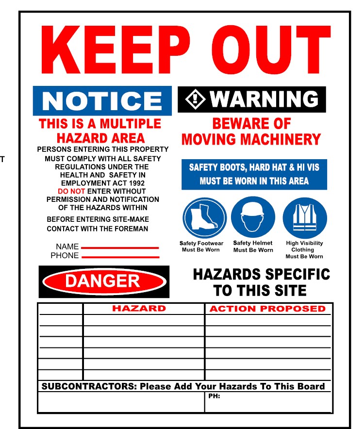 Custom Site Signs